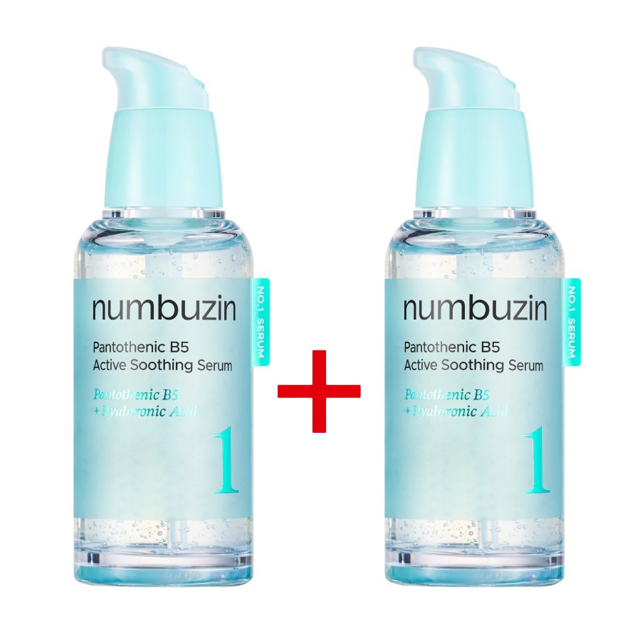 [NEW/新作]1番パントテン酸アクティブアップ スージングセラム 50ml + 50ml /敏感肌/皮脂/ トラブル/鎮静効果/水分保湿/美容液
