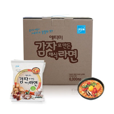애터미 감자로만든 채식라면 spicy 114g*5packs