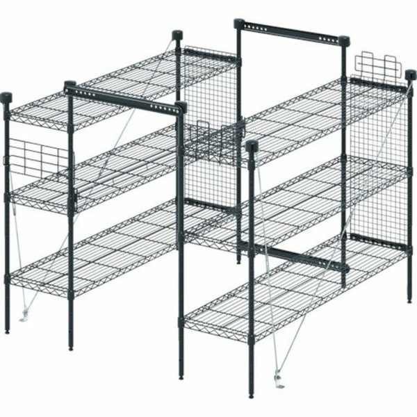 アイリスオーヤマ WSR-1412A 車載ラック(ブラック) WSR1412A