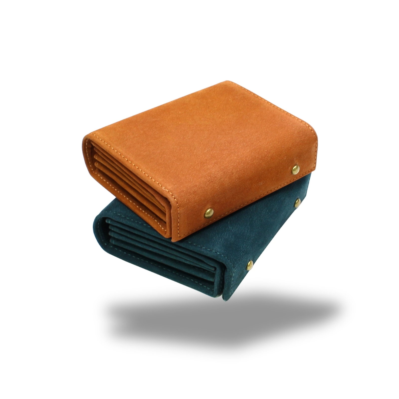 二つ折り財布 メンズ 本革 日本製 縦型 ブランド 小銭入れあり 財布 二つ折り 三つ折り 名入れ無料 ラッピング無料 コンパクト 緑 キャメル p30 foglie