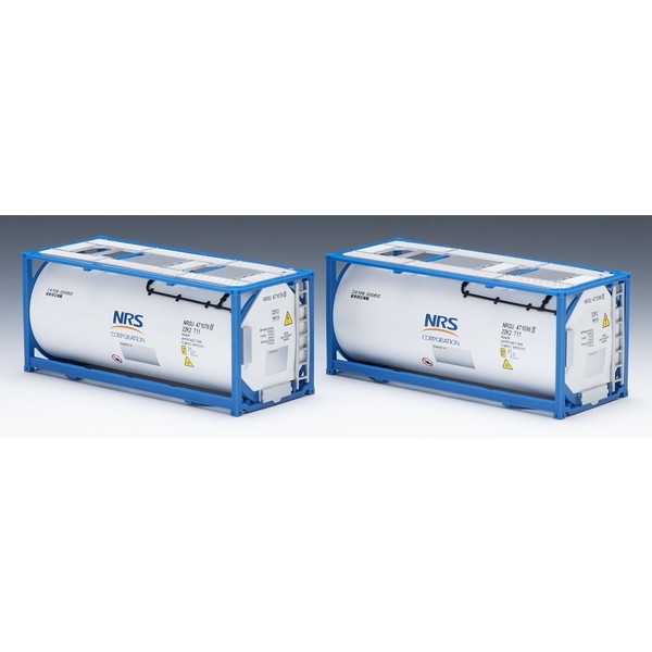 トミーテック HO-3143 ISO20ftタンクコンテナ(フレームタイプ・NRS・2個入)