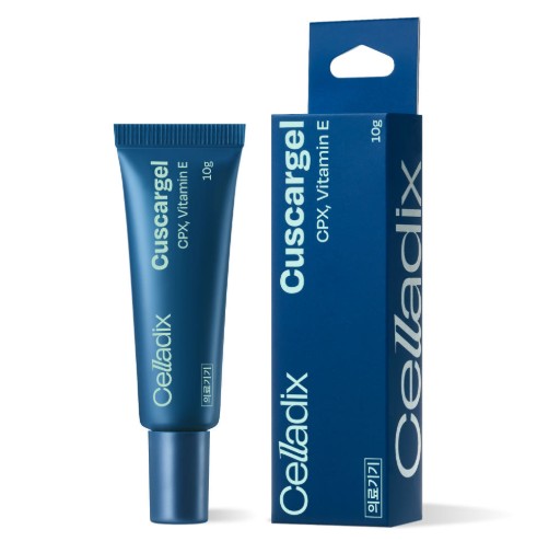 【ニキビ跡ケア】キュスカゲル (10g × 2本 ) / ニキビ跡/ 非ステロイド /ケロイド 手術跡 火傷 傷跡 / ビタミンE / ゲルタイプ/ 韓国コスメ/ トラブルケア / ニキビ肌専用