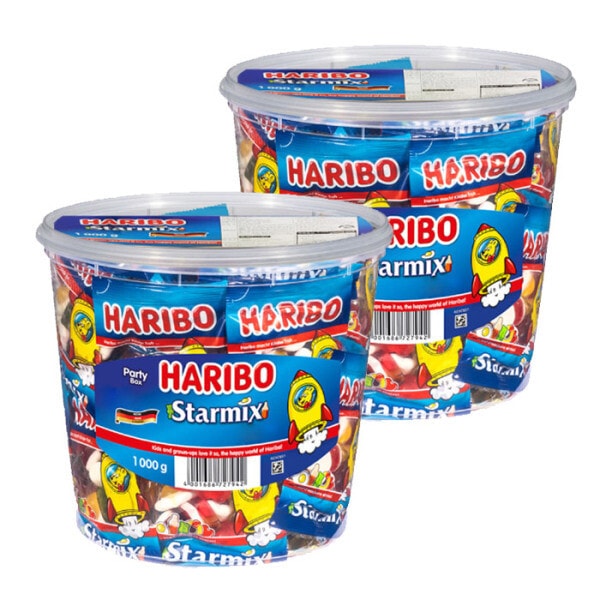 ハリボー スターミックス 1kg 2個