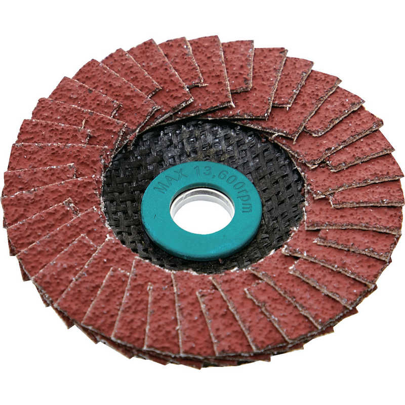 トラスコ中山　TRUSCOGPトップフラットセラミック#36Φ10010枚入 　GPF100C36