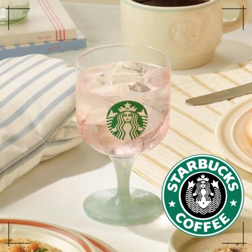 STARBUCKS公式 ゴブレットグラス Stacca Goblet Glass 2P