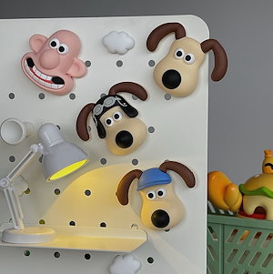 Wallace Gromitグルミットミニチュア冷蔵庫磁石8Type