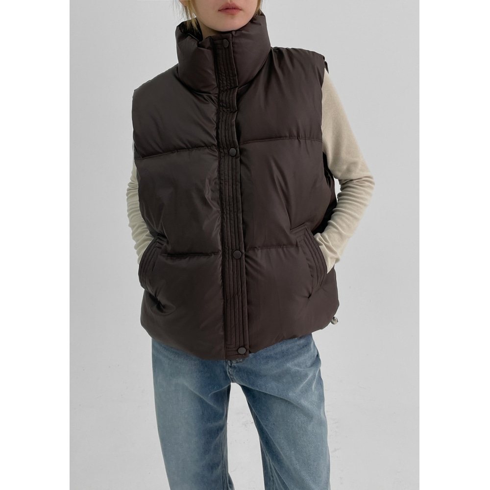 ブラックアップポンパインウェロンストリングパッド入りベスト