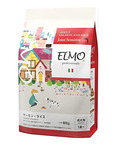 エルモ プロフェッショナーレ ドッグフード サーモン &ライス ジョイントセンシティブ 成犬用 3kg 関節ケア 健康サポート食 6,570円