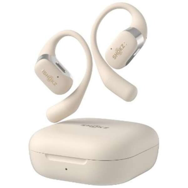 Shokz SKZ-EP-000021 ベージュ OpenFit 完全ワイヤレスイヤホン (Bluetooth・マイク対応) メーカー直送