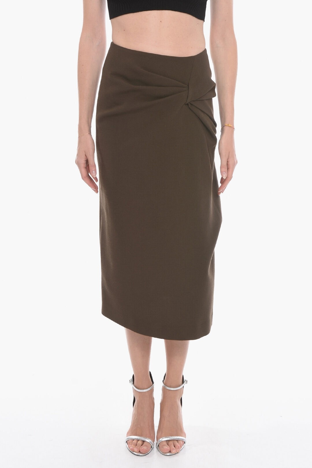 D174 DARK KHAKI 秋冬2020 スカート レディース dk