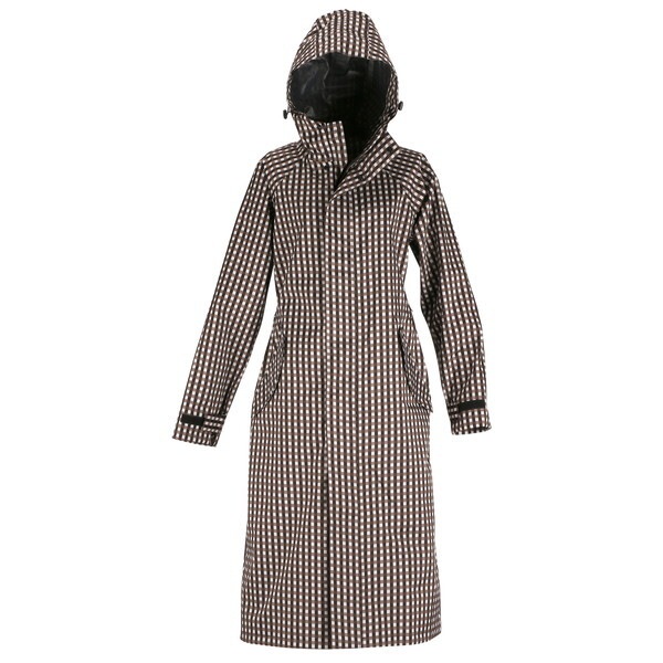 7440 サイクルモードレインコート ギンガム L