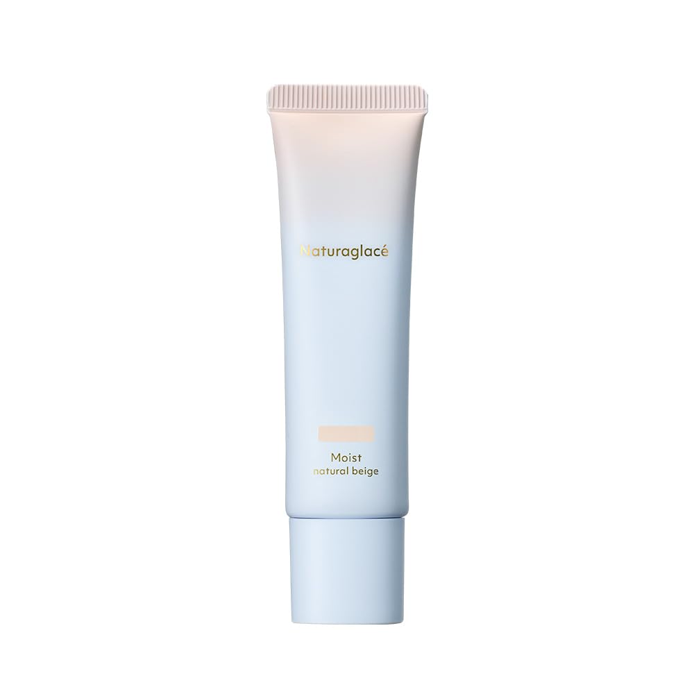ナチュラグラッセ メイクアップ クリーム モイスト 01 ナチュラルベージュ 自然なツヤ肌 30g SPF50 PA 日焼け止め 石けんオフ 植物性スキンケア成分 オーガニック