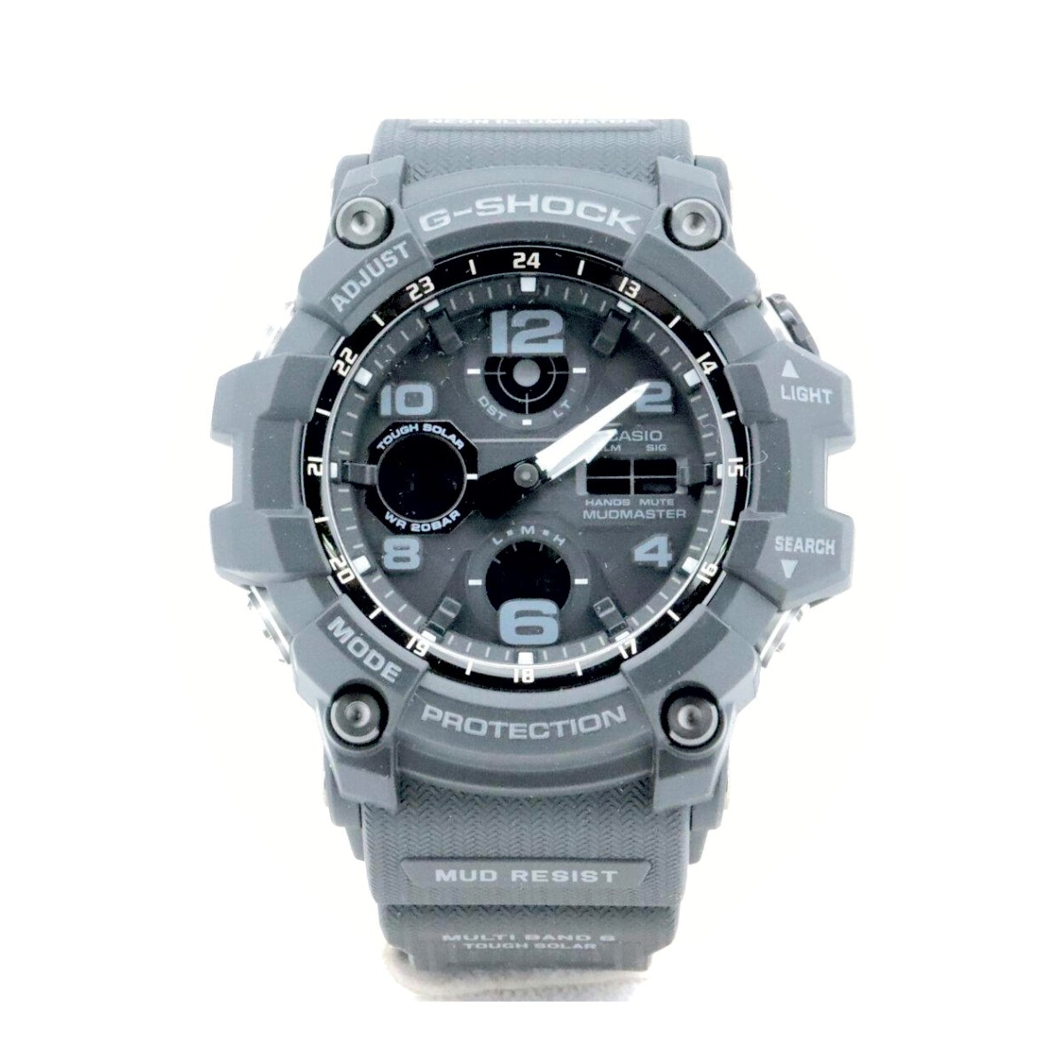 G-SHOCK GWG-100-1AJF マッドマスター MASTER of G MUDMASTER ソーラー電波時計 メンズ 質屋出品