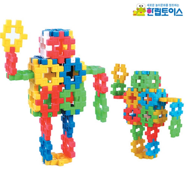 四角ブロック大/幼稚園教具 創意力ブロック 教育玩具