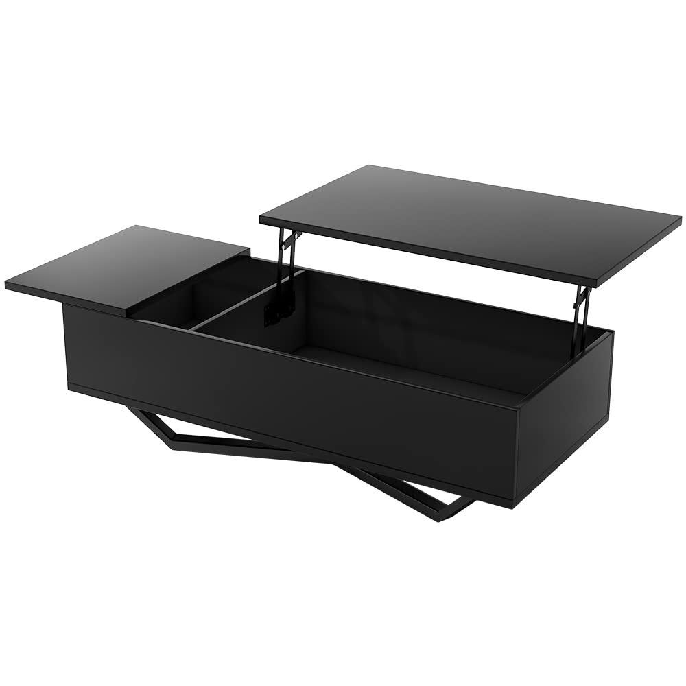 【当日出荷/送 料無料】ローテーブル 収納付き テーブル センターテーブル 収納付き 天板昇降式 ローテーブル 高さ調整 大容量 簡単開閉 パソコンテーブル センターテーブル 昇降式 木製 組み立て簡