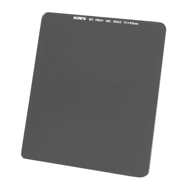 KANI 75mm幅 角型フィルター NDフィルター HT PRO+ MC ND16 75×85mm 減光効果4絞り分 色カブリ抑制 低反射 撥水 撥油 防汚 ナノコーティング 805485