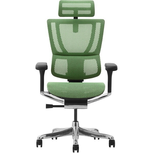 関家具 454406 Ergohuman FIT2-HAM-DR-BF-GN ブラックフレーム×グリーン オフィスチェア メーカー直送