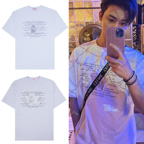 NCT Dream ジェミン 着用 エンジェルキャット半袖Tシャツ