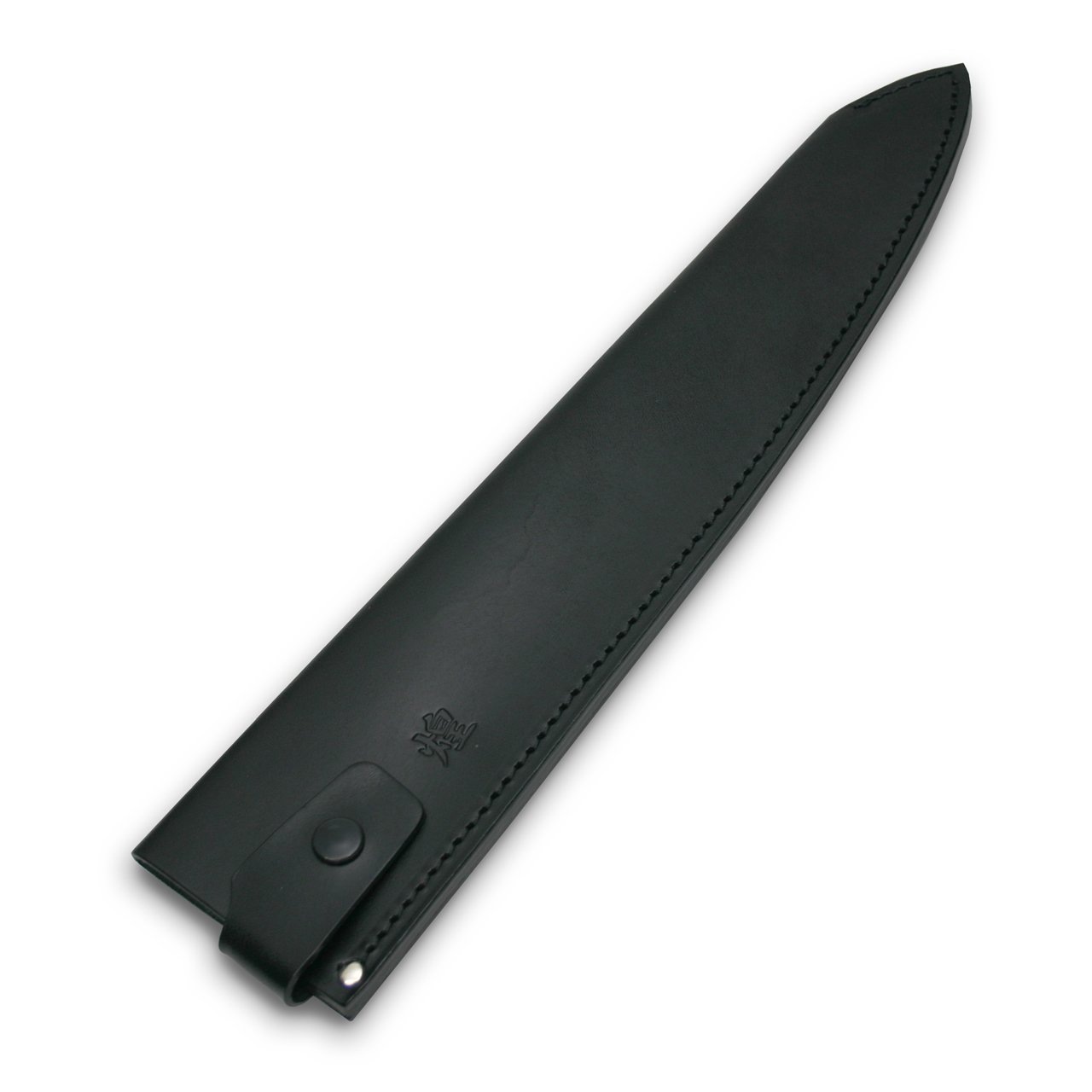 堺一文字光秀 包丁ケース　手作り 革製鞘（さや） 牛刀300mm用