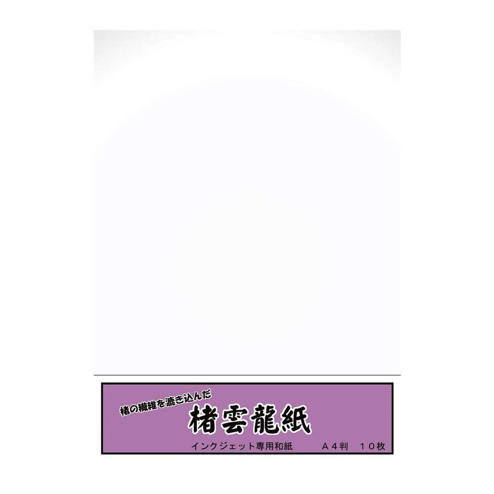 和紙のイシカワ 楮雲龍紙 A4判 10枚入 5袋 IJWP-1500-5P