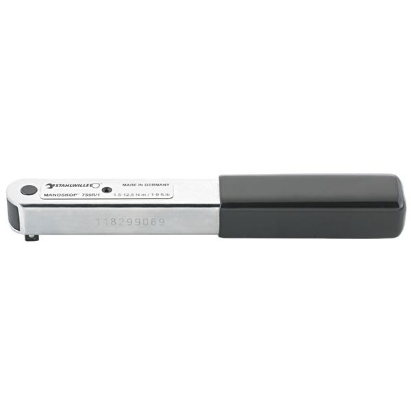 STAHLWILLE スタビレー 1/4SQ 産業用トルクレンチ 1.5-12.5N.m 全長173.5mm 755R/1 工具 ツール DIY 作業工具