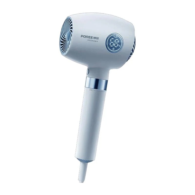 ヘアドライヤー家庭用ヘアドライヤー学生寮ヘアドライヤー携帯用速乾ヘアケア温風と冷風マイナスイオン髪に無害LED温度表示