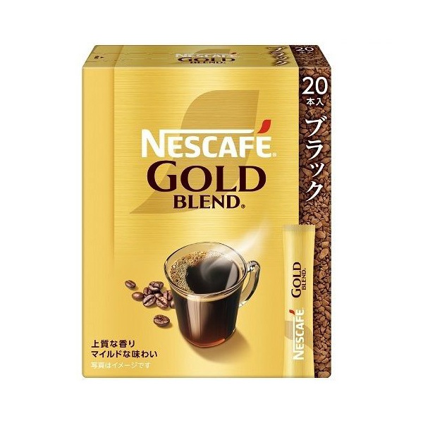 ネスカフェ ゴールドブレンドスティックブラック 2g×20本 ×12 メーカー直送