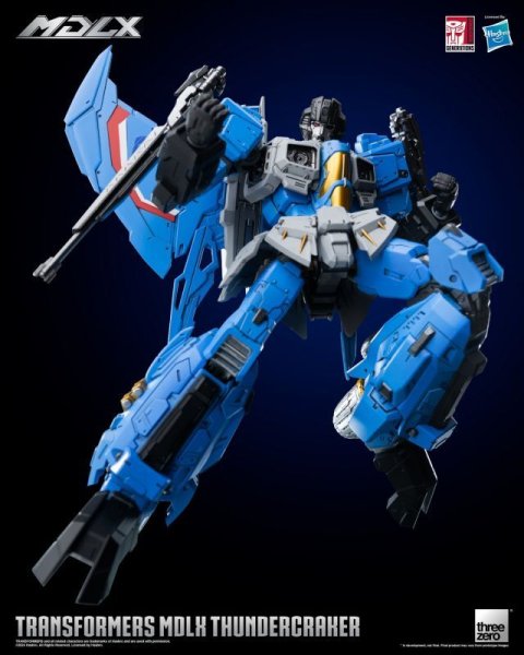 Threezero Transformers MDLX Thundercracker 20cm アクションフィギュア 3Z06640W0