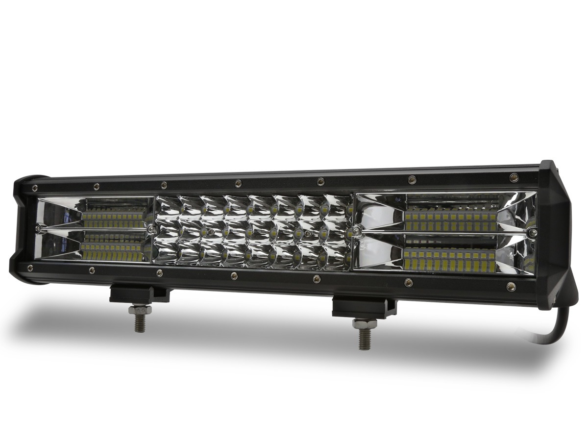 LED ライトバー 作業灯 38cm 216W TRI-ROW ハイパーコンボ 15インチ 10800lm 12V 24V 防水IP67 P-521