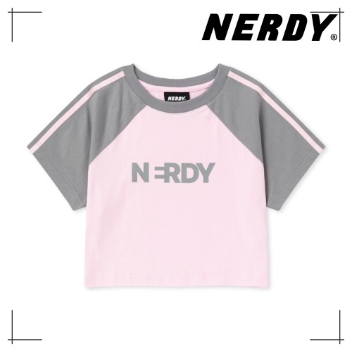 NDY ウーマンズ NY クロップ 半袖 Tシャツ PINK