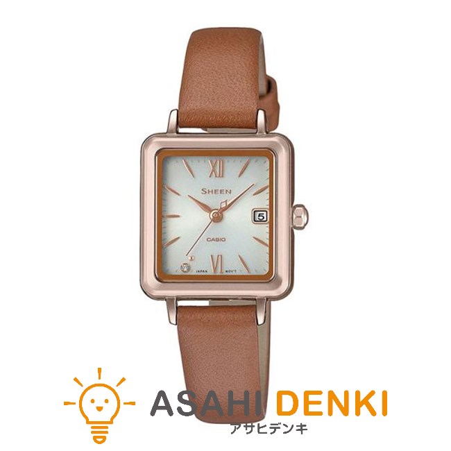 腕時計・時計 カシオ SHS-D400CGL-7AJF ソーラーサファイアモデル CASIO SHEEN シーン レディース