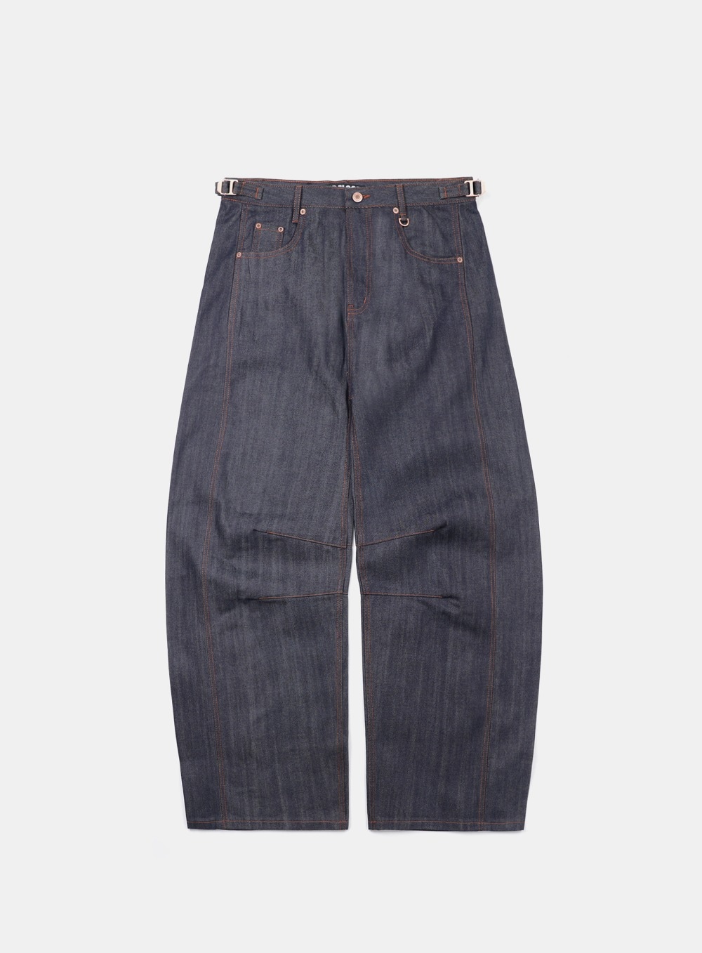【BADBLOOD】 CHARLIE SELVAGE BARREL JEANS : INDIGO 20,520円