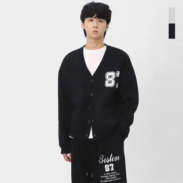 男女共用Yネック87起毛カップルルックカーディガンSCON030