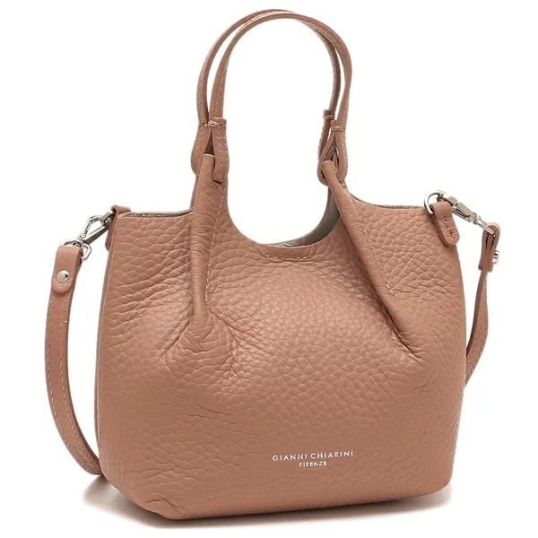 ハンドバッグ ショルダーバッグ デュア XSサイズ 2WAY ブラウン グレー レディース BS9718 RNGDBL