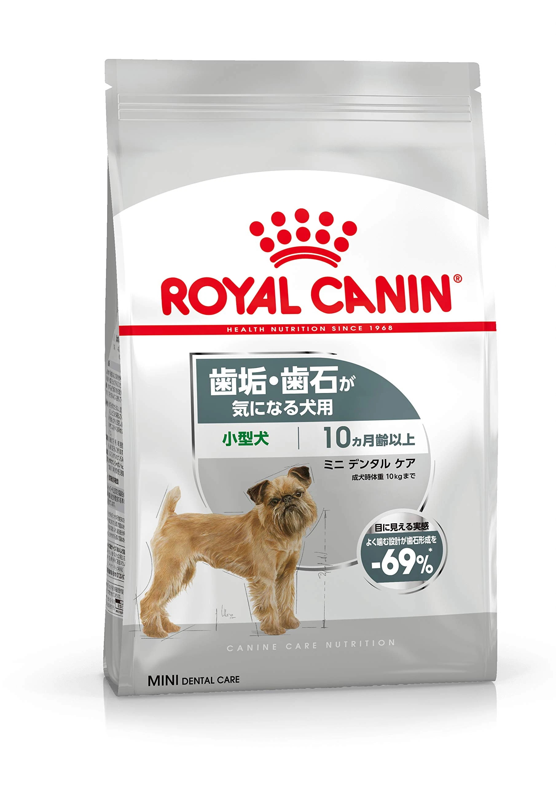 CCN ミニデンタル ケア 2kg（歯垢・歯石が気になる犬用 小型犬専用 成犬高齢犬用）