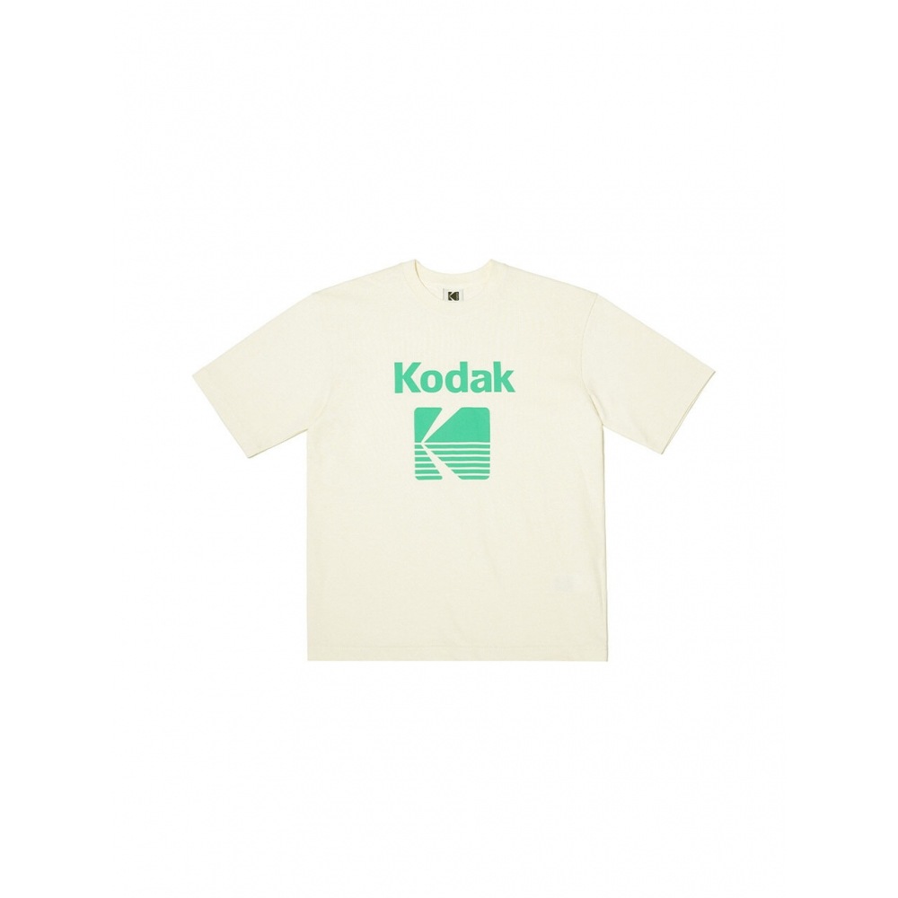 KODAK★カラーアイセミオーバーフィット半袖Tシャツ♪ Qoo10 KODAK APPAREL コダックアパレルカラーアイセミオ 無地