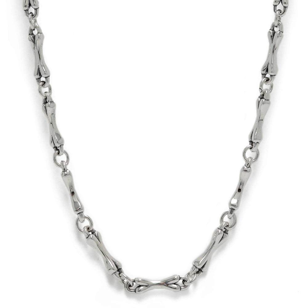 925 ボーンチェーンネックレス50cm [ns161-50cm]