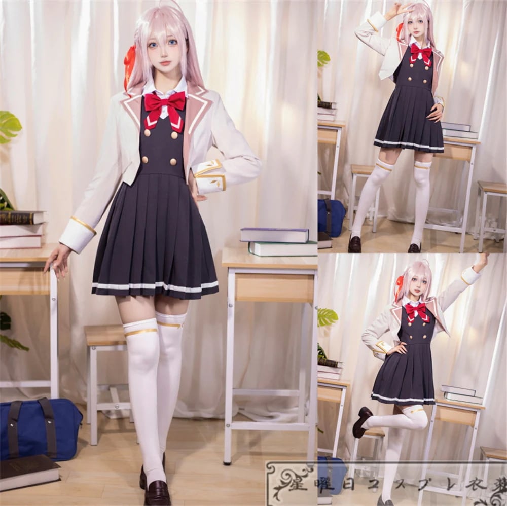 在庫品 時々ボソッとロシア語でデレる隣のアーリャさん アリサ 周防有希 コスプレ衣装 コスチューム ハロウィン 変装 仮装