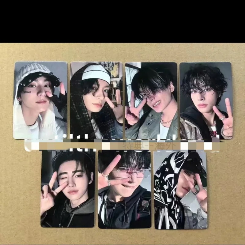 ENHYPEN daydream 一直娯 yizhiyu 中華　withfans　ラキドロ　７枚全員セット