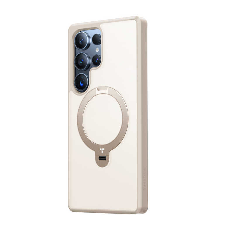 TORRASトラス　スマホケース Ostand Spin for Galaxy S25 Ultra ［Desert Titanium ］　X00FX2320