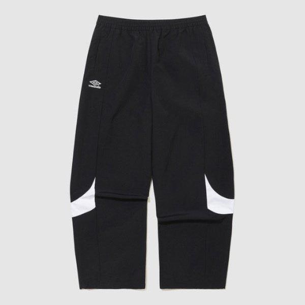 パンツ VQA UR121CPT24-BLK HBL ブリット カジュアル カラーブロック ワイド ジョガー 2WAY セットアップ パンツ BLACK
