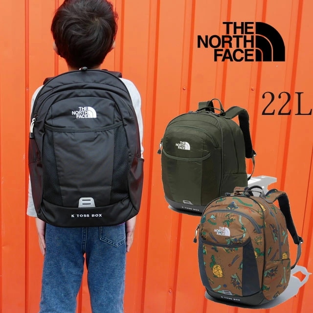 ザ・ノース・フェイス 男の子 女の子 キッズ ジュニア リュック NMJ72351 K トスボックス 22L バッグ BAG バックパック デイパック アウトドア キャン