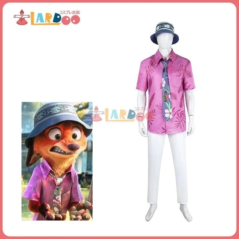 ズートピア2 Zootopia 2: Rise of the Non-Mammalians ニック・ワイルド-Nick Wilde 大人用コスプレ衣装 コスチューム cosplay339