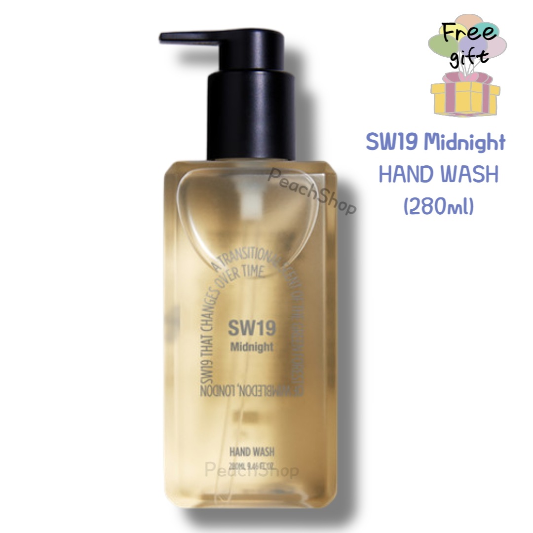 【正規品】SW19 MIDNIGHT HAND WASH 280ml 1個, ミッドナイトハンドウォッシュ, ハンドソープ 手洗い アイテム プレゼントにおすす おしゃれ雑貨
