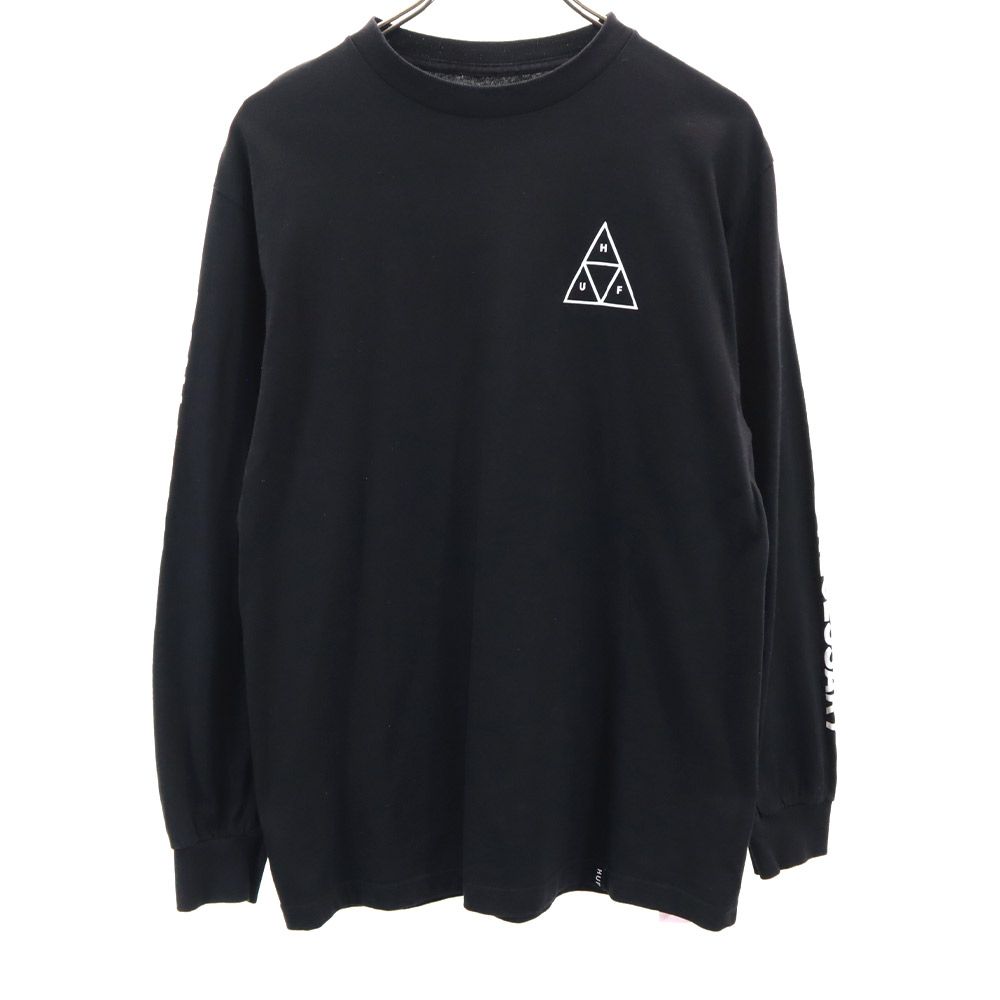 長袖 Tシャツ M ブラック ロンT メンズ