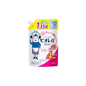 【即納】【大容量】ビオレU エンジェルローズの香り つめかえ 1350ml