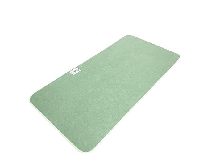 寝具用除湿パッド（シングル）防湿防ダニ防カビ消臭シリコン製再利用可能湿度センサー付き結露防止90 x 180 cm