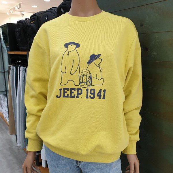 JP1TSU894 企画ボーダーベア 맨투맨 2024年黄色Tシャツ_SC