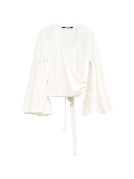 JACQUEMUS Women Tops TOW00905 AJ00254100 White
