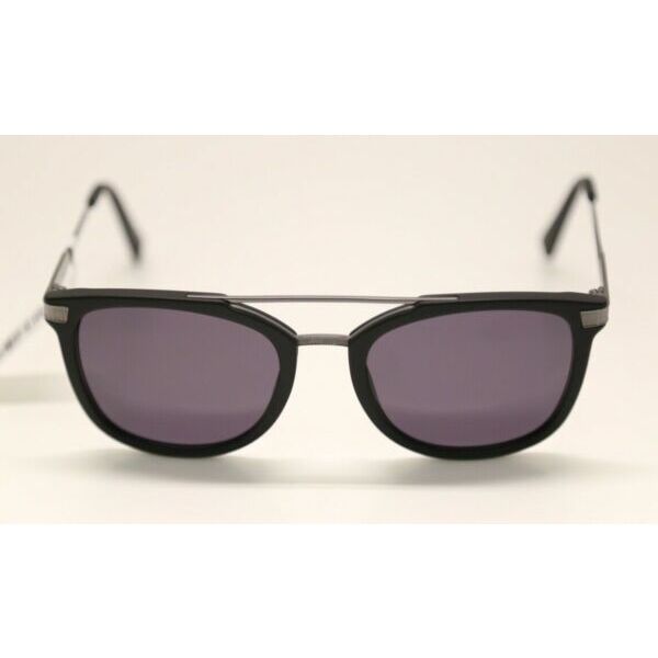 エルメネジルドゼニアEZ0078 02A Titanium Matte Black/Gunmetal 54mm Sunglasses #843